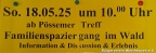 Familienspaziergang im Wald